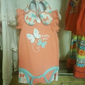 Summer outfit with shoes